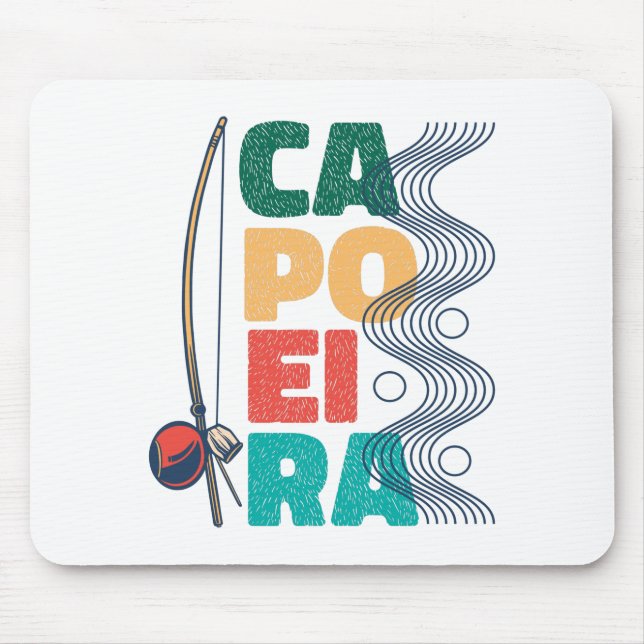 Capoeira - Brasilianische Kampfkunst Mousepad (Vorne)