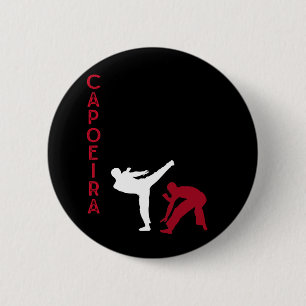 Capoeira Brazilian Martial Arts Button