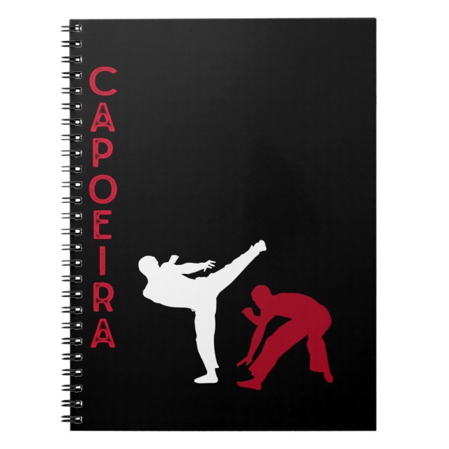 Capoeira Brazilian Martial Arts Notizblock (Vorderseite)