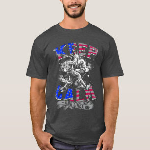 Capoeira Brazillian Master Behielt Calm und Ginga T-Shirt