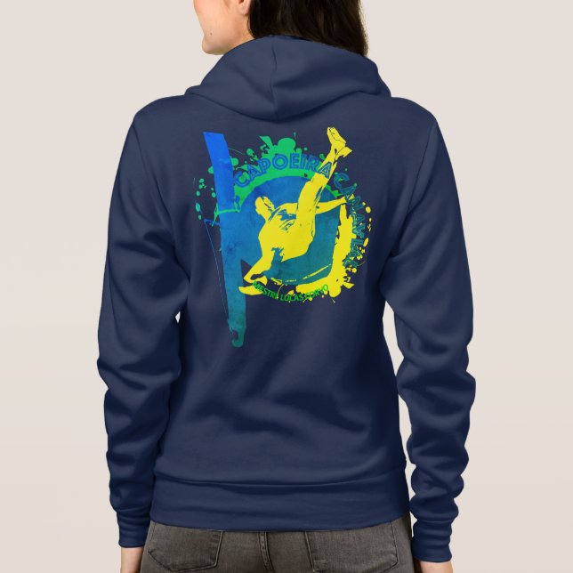 Capoeira Canavial Hoodie Frauen (Rückseite)