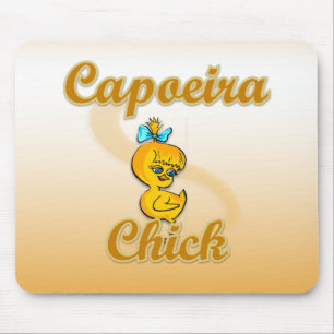 Capoeira Chick Mousepad
