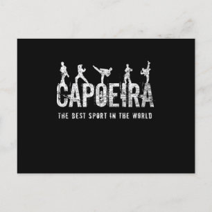 Capoeira Das beste Sport-Brazilien Tanz-Fight-Gesc Postkarte