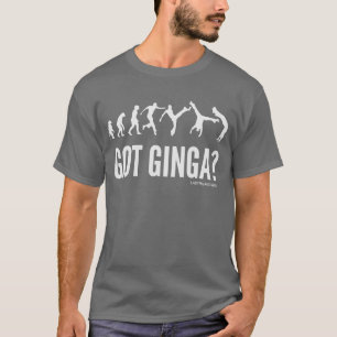 capoeira dunkelgraues m T-Shirt