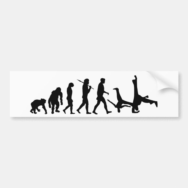 Capoeira Evolution Autoaufkleber (Vorne)