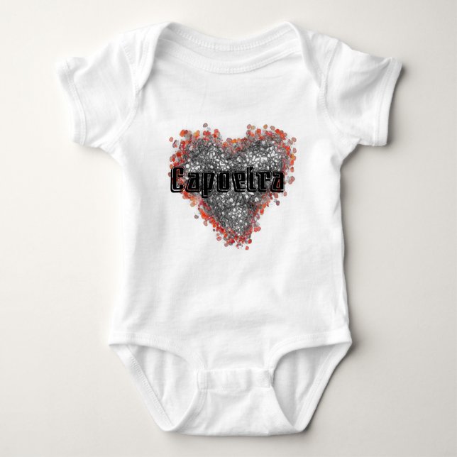 capoeira Geschenk-Mixed Martial Baby Strampler (Vorderseite)