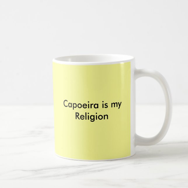 Capoeira ist meine Religion Kaffeetasse (Rechts)