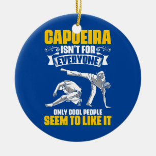 Capoeira Kickboxing Tanz Kampf Mixed Martial Keramik Ornament