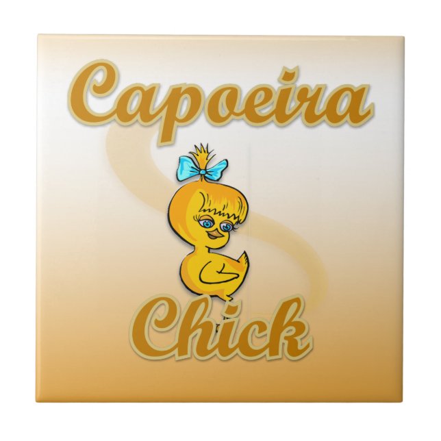 Capoeira Küken Fliese (Vorderseite)