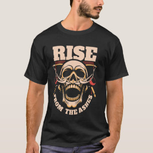 Capoeira Skull Brazil Fighter - Martial Arts Dance T-Shirt