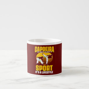 Capoeira Sport Tanzkampf Mixed Martial Arts Espressotasse