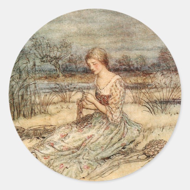 Caporushes Runder Aufkleber (Vorderseite)