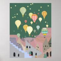 Cappadocia Night Art | Heißluftballon Türkei