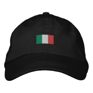 Cappello Berretto Italia Bandira - Forza Italia! Bestickte Kappe
