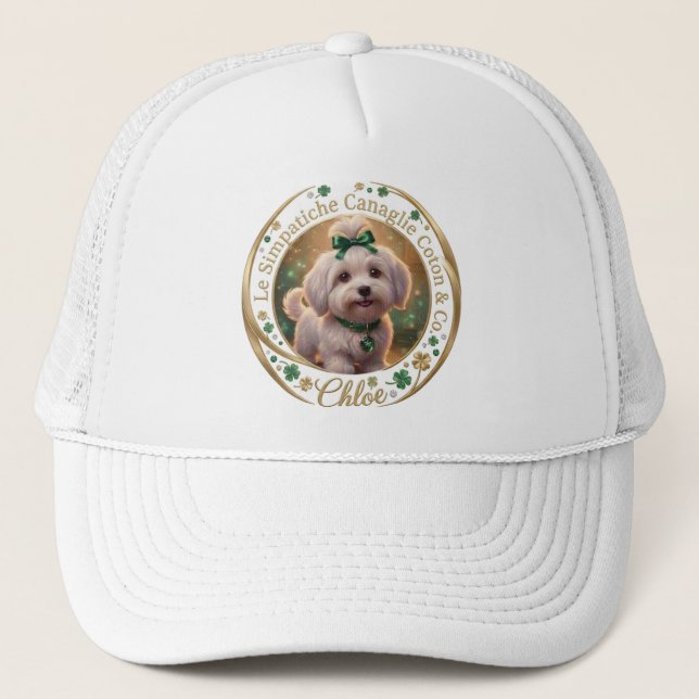 Cappello Ufficiale Chloe - Coton Detectives Truckerkappe (Vorderseite)