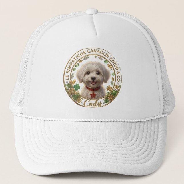 Cappello Ufficiale Cody - Coton Detectives Truckerkappe (Vorderseite)