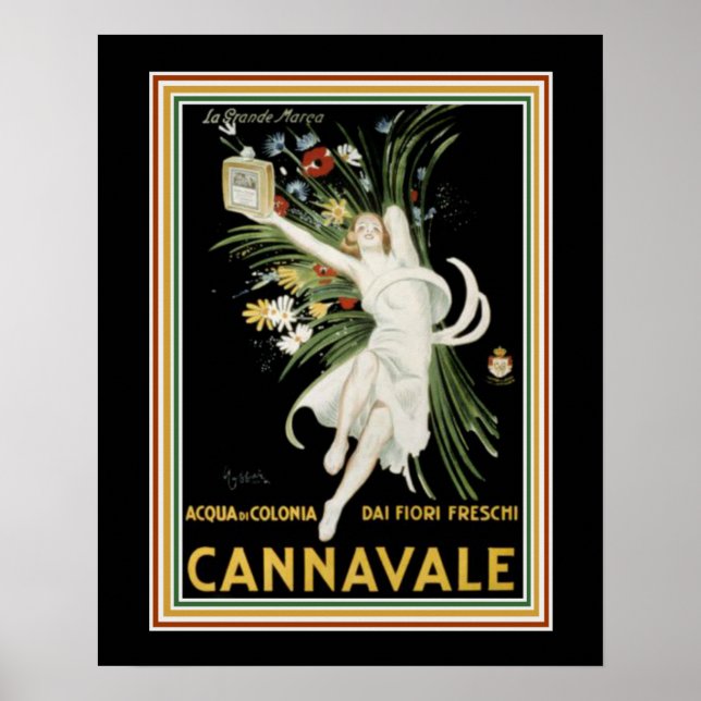 Cappiello Cannavale - Art Deco Print 16 x 20 Poster (Vorne)