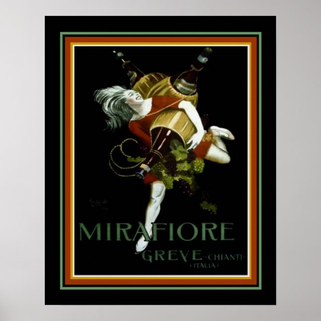 Cappiello Deko Ad for Mirafiore Greve 16 x 20 (Vorne)