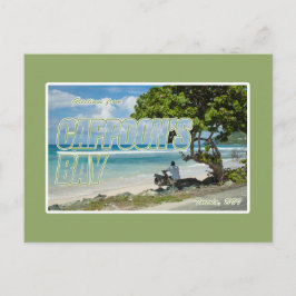 Cappoon's Bay, Tortola, BVI Postkarte