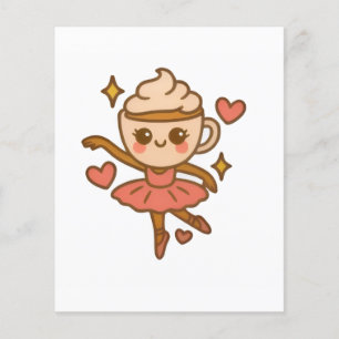 Cappuccina Ballerina Italian Ausweis Flyer