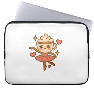 Cappuccina Ballerina Italian Ausweis Laptopschutzhülle