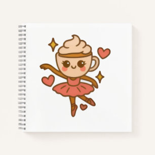 Cappuccina Ballerina Italian Ausweis Notizbuch