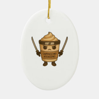 Cappuccino Assassino Italian Keramik Ornament