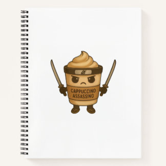 Cappuccino Assassino Italian Notizbuch