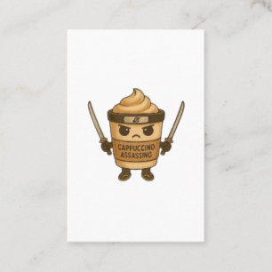 Cappuccino Assassino Italian Visitenkarte