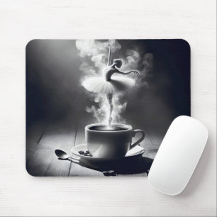 Cappuccino Ballerina Dancer Mousepad