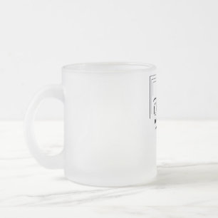 Cappuccino-Cup Mattglastasse