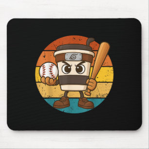 Cappuccino Inn Baseball Niedlich Italienisch Brain Mousepad