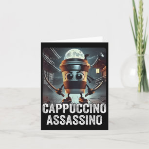 Cappuccino Ino, Italienisch Brainrot Meme, Espress Karte