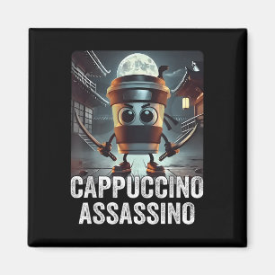Cappuccino Ino, Italienisch Brainrot Meme, Espress Magnet