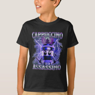 Cappuccino Ino Kaffee Liebhaber Italienisch Brainr T-Shirt