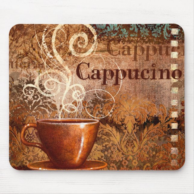 Cappuccino Mousepad (Vorne)