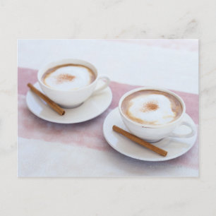 Cappuccino Postkarte