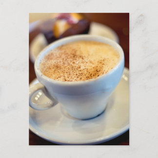 Cappuccino Postkarte
