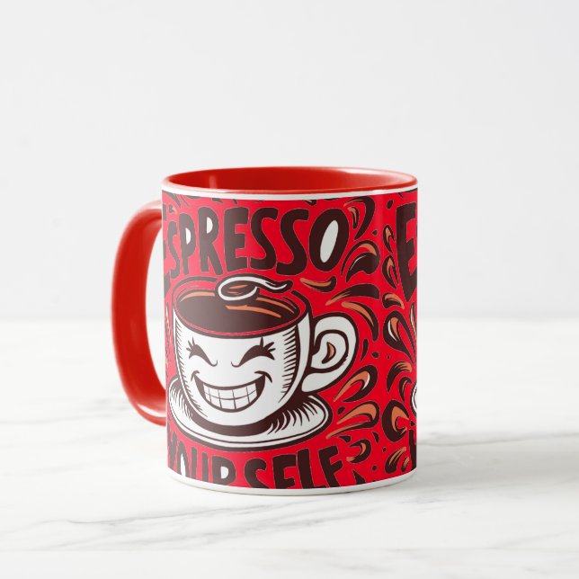 Cappuccino Souriant Tasse (Vorderseite Links)