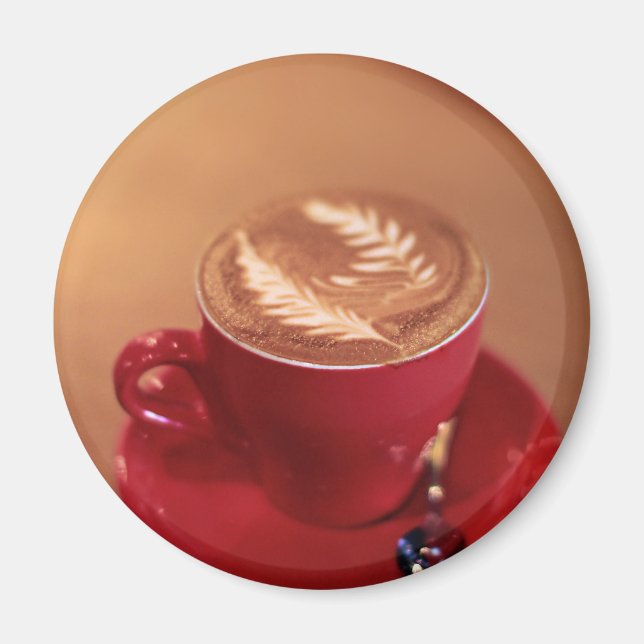 Cappucino Blank Magnet (Vorne)