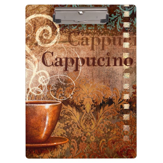 Cappucino Klemmbrett (Vorderseite)