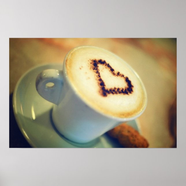 Cappucino Poster Print (Vorne)