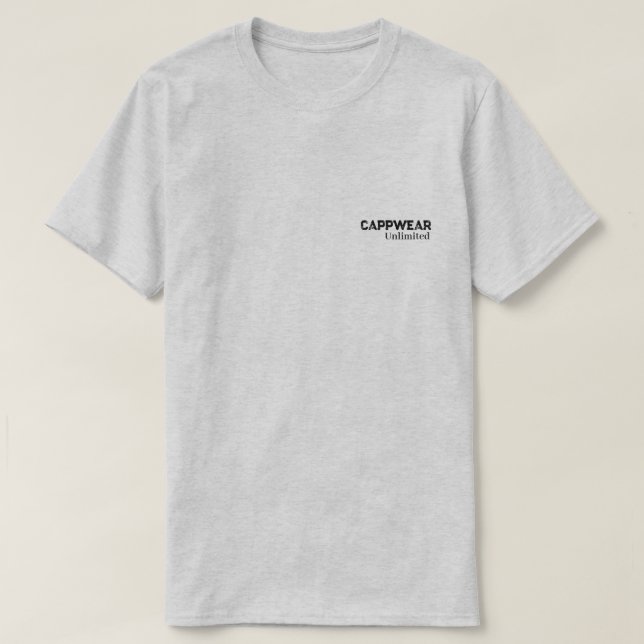 CAPPWear Basic Team T - Shirt (Design vorne)