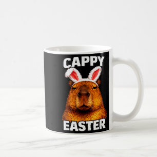 Cappy Ostern lustige Capybara Hasenohren Tier Kaffeetasse