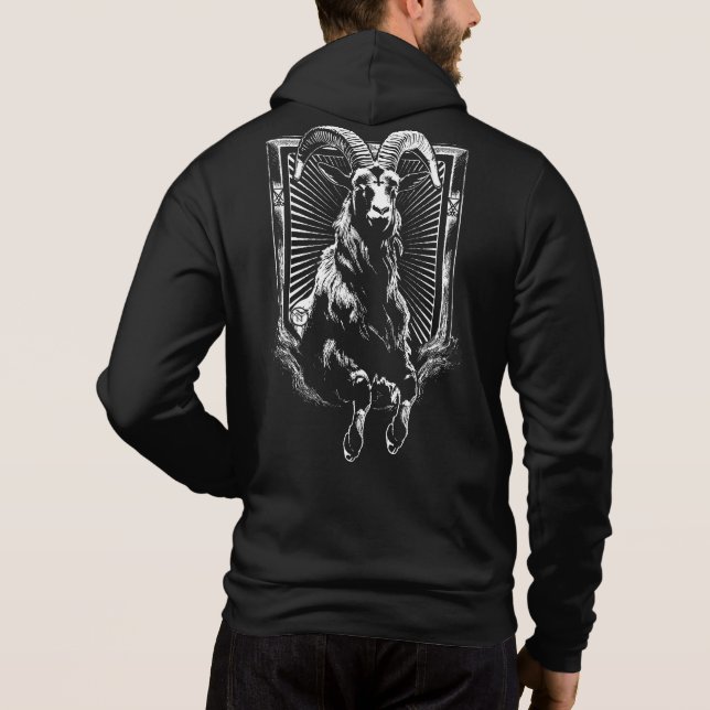 Capra Diaboli Hoodie (Rückseite)