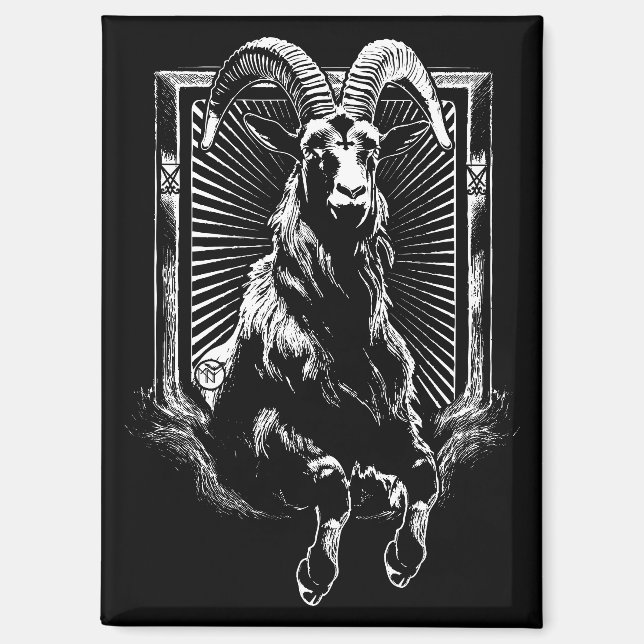 Capra Diaboli Magnet (Vorderseite)