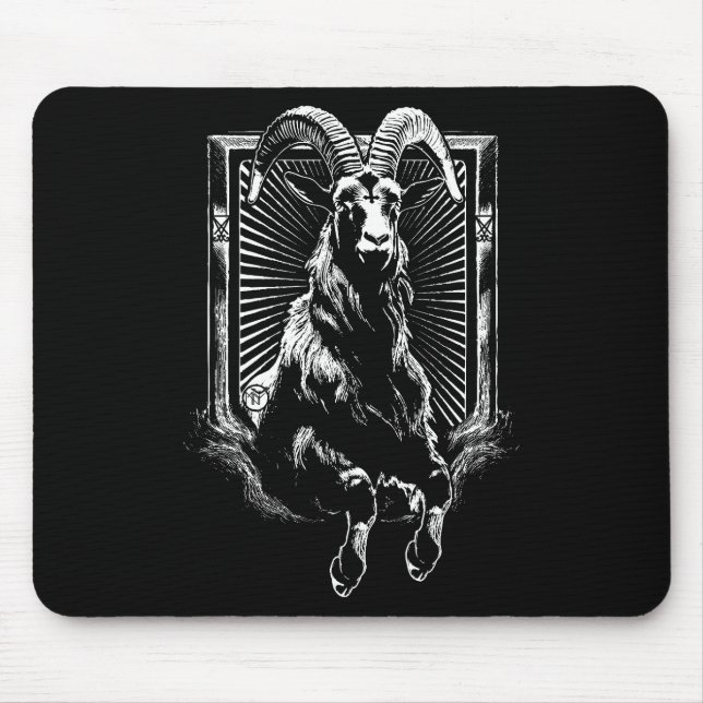 Capra Diaboli Mousepad (Vorne)