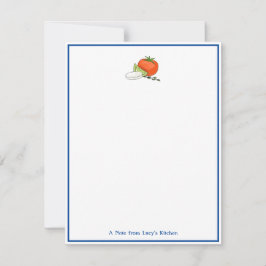 Caprese Italian Koch's Note Stationery Mitteilungskarte
