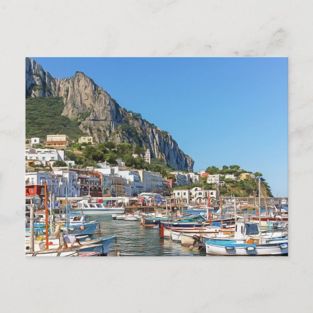 Capri. 2 postkarte (Vorderseite)