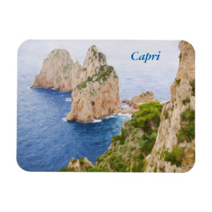 Capri Faraglioni Felsen Magnet